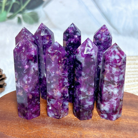 Purple Lepidolite Point-ToShay.org
