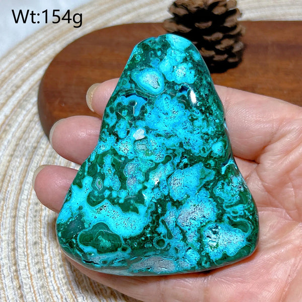 Blue Chrysocolla Malachite Stone-ToShay.org