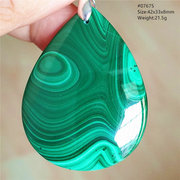 Green Malachite Pendant-ToShay.org