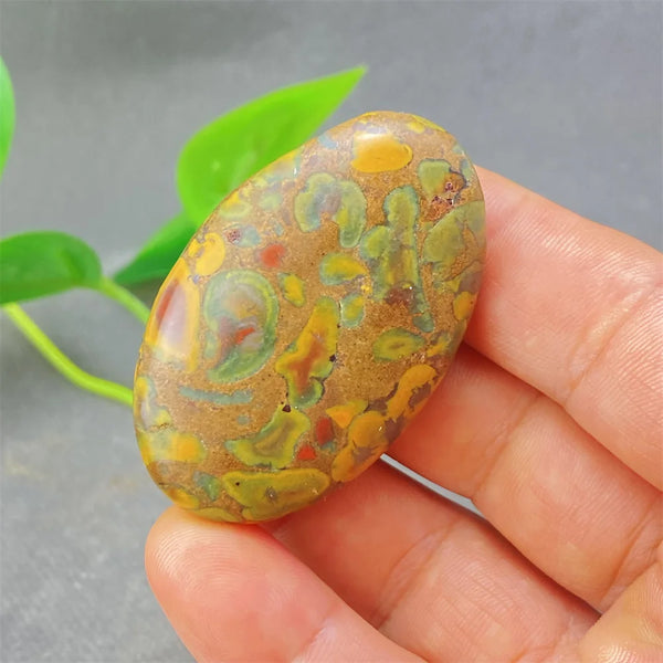 Green Rainforest Palm Stone-ToShay.org