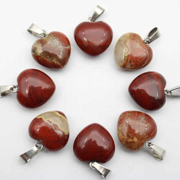 Mixed Quartz Agate Hearts-ToShay.org