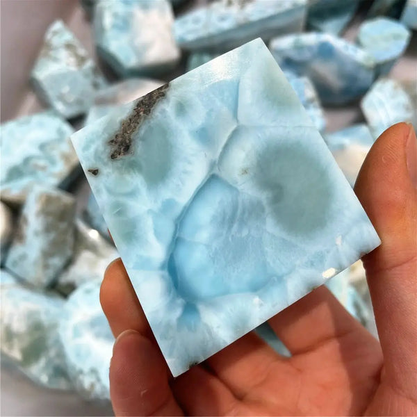 Blue Larimar Pectolite Quartz-ToShay.org