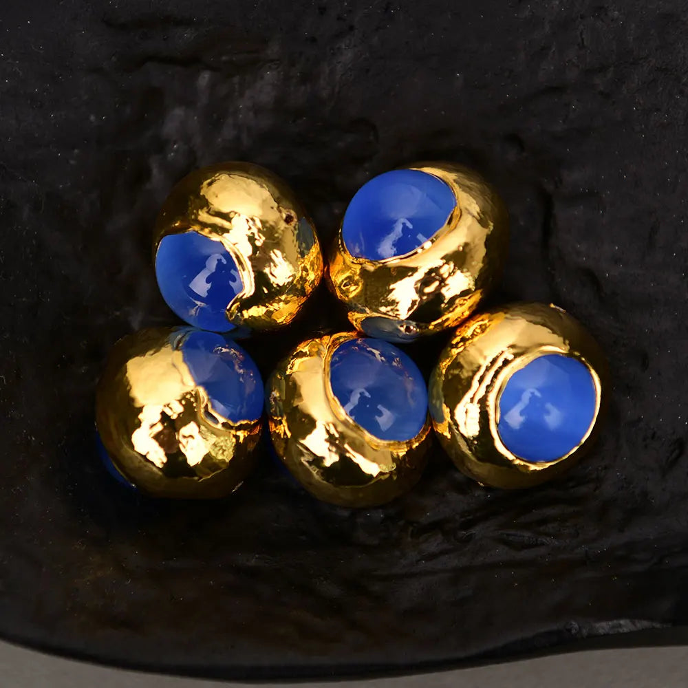 Blue Cats Eye Beads-ToShay.org