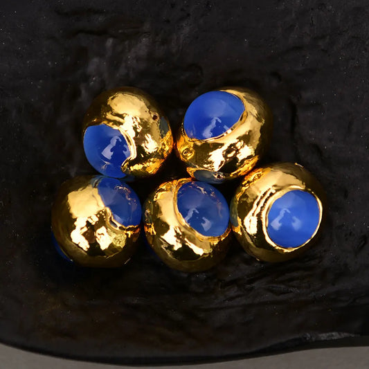 Blue Cats Eye Beads-ToShay.org