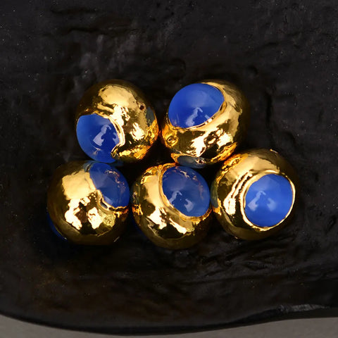 Blue Cats Eye Beads-ToShay.org