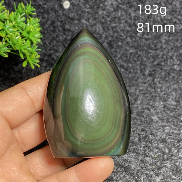 Rainbow Obsidian Torch-ToShay.org