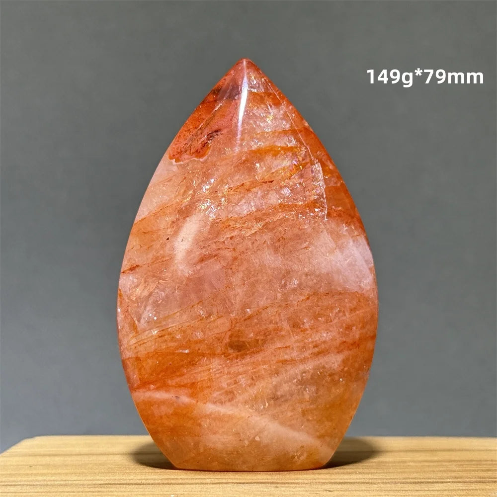 Red Glue Flower Crystal-ToShay.org