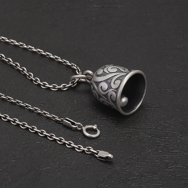 Silver Bell Pendant-ToShay.org