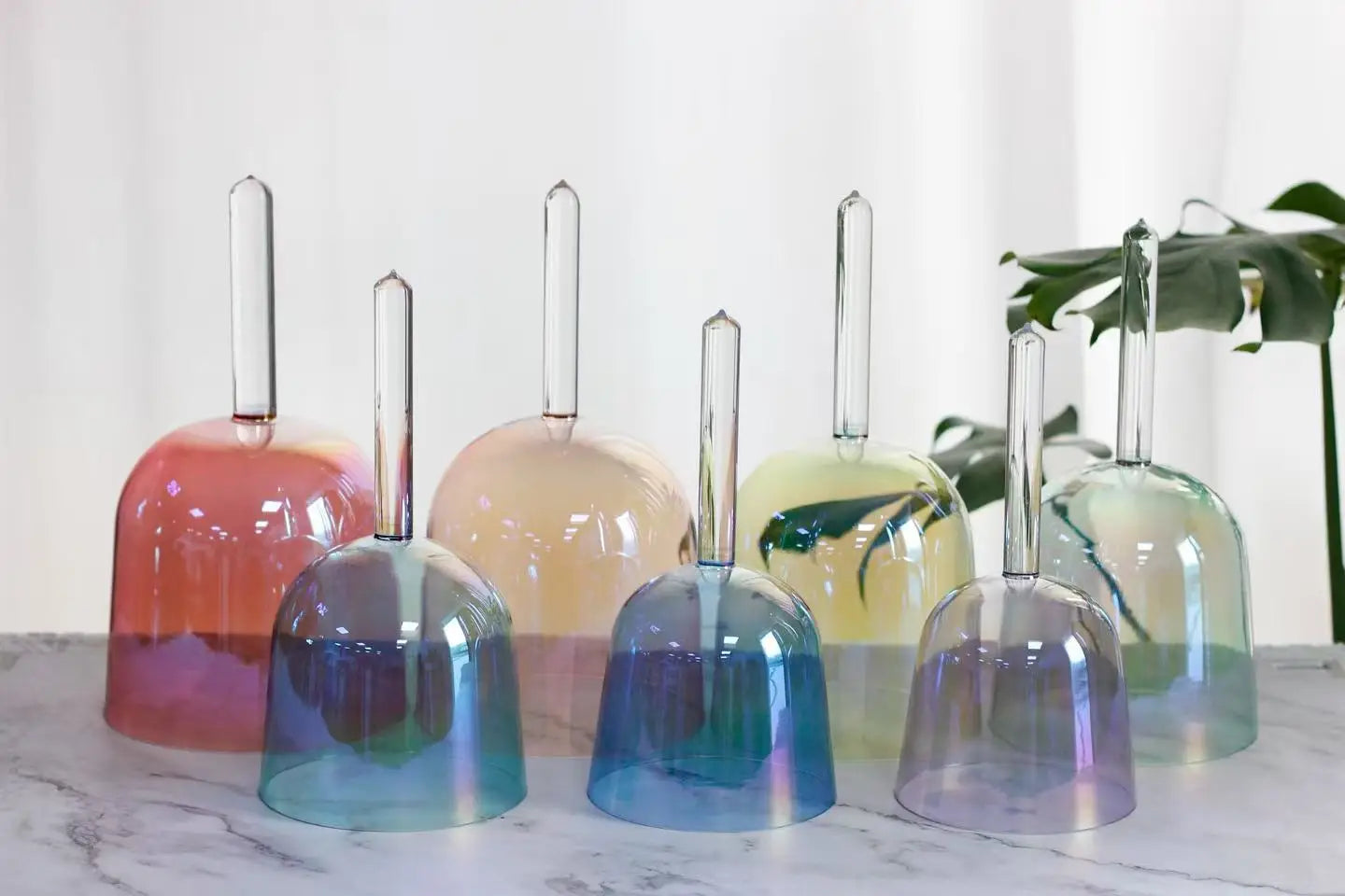 Handed Crystal Bowls Colorful Clear Singing Bowl Sound Healing Meditation Yoga Diapason Chakras Professional Handmade Percussion-ToShay.org