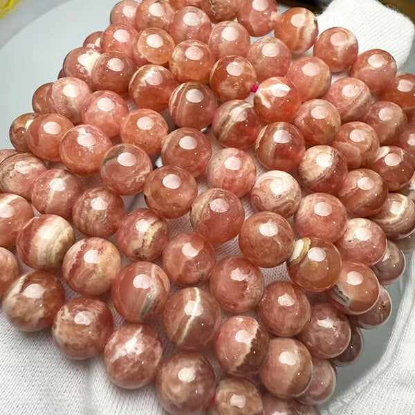 Pink Rhodochrosite Bracelet-ToShay.org