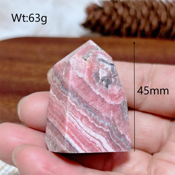 Pink Rhodochrosite Point-ToShay.org