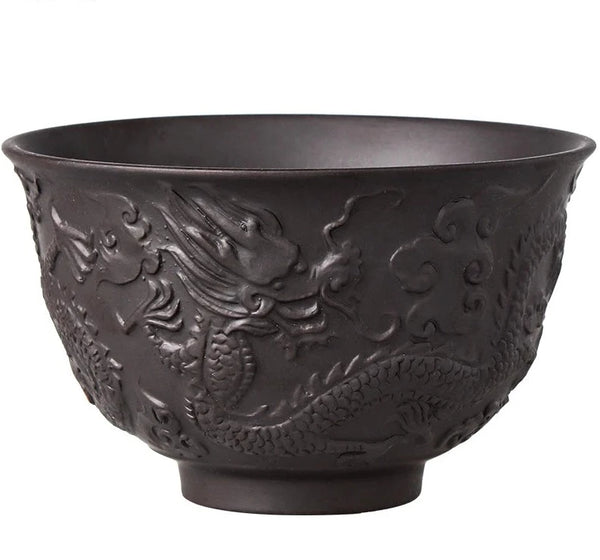 Dragon Clay Tea Bowl-ToShay.org