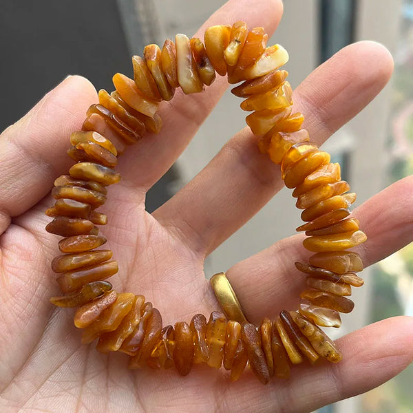 Yellow Amber Bracelet-ToShay.org