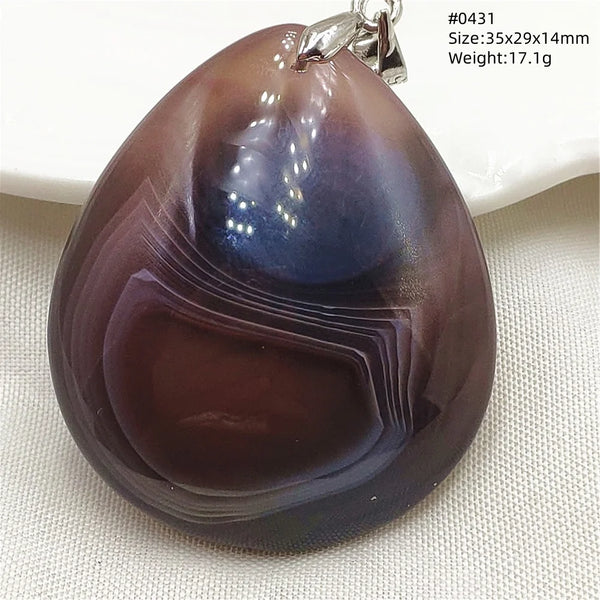 Black Red Agate Pendant-ToShay.org