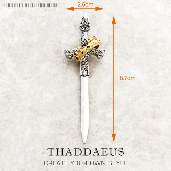 Silver Sword Pendant-ToShay.org