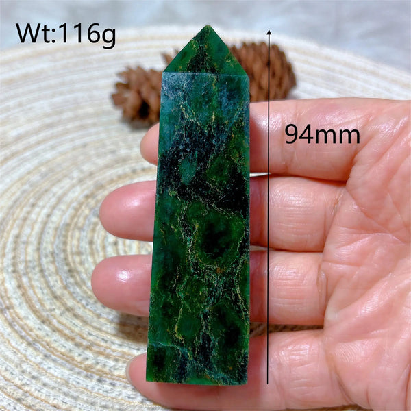 Green Emerald Quartz Point-ToShay.org