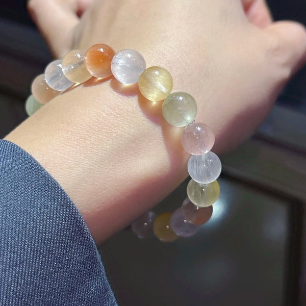 Mixed Rutilated Quartz Beads-ToShay.org