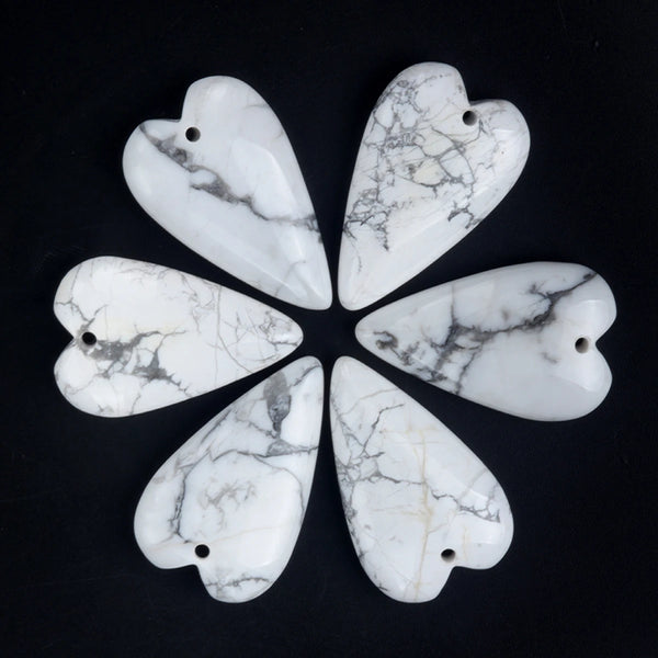 Mixed Crystal Heart Pendant-ToShay.org