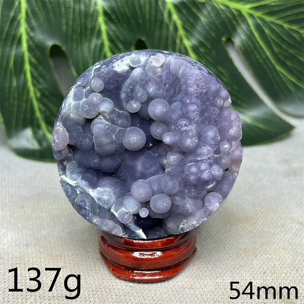 Purple Grape Agate Cluster-ToShay.org