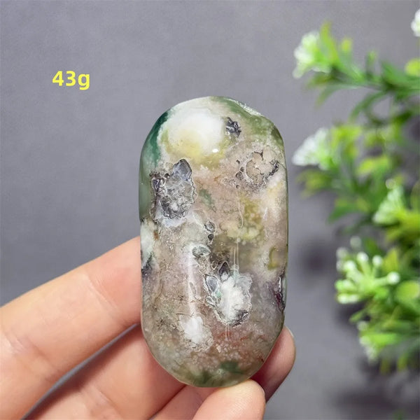 Green Cherry Blossom Agate-ToShay.org