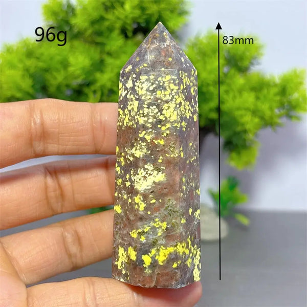 Yellow Pink Tourmaline Tower-ToShay.org
