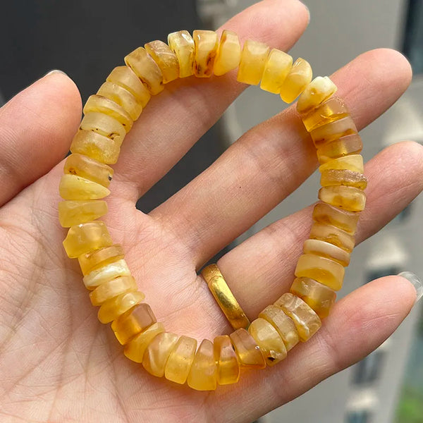 Yellow Amber Bracelet-ToShay.org