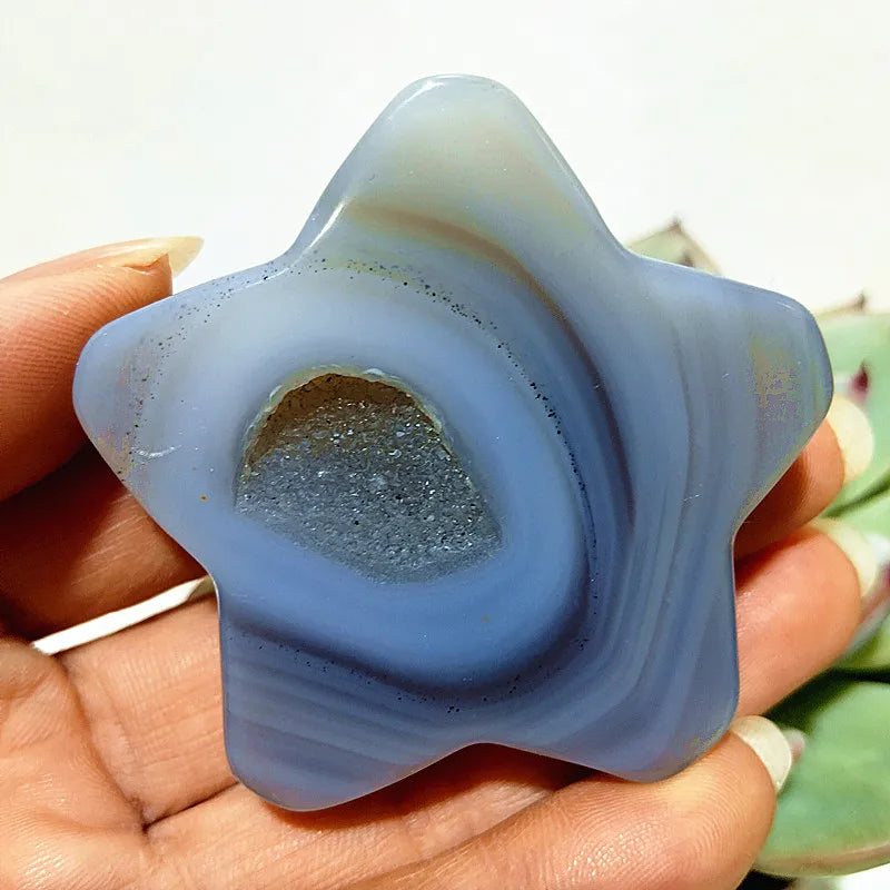 Blue Lace Geode Agate-ToShay.org