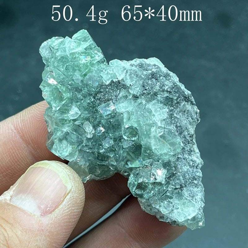 Green Vitreous Fluorite Crystal-ToShay.org