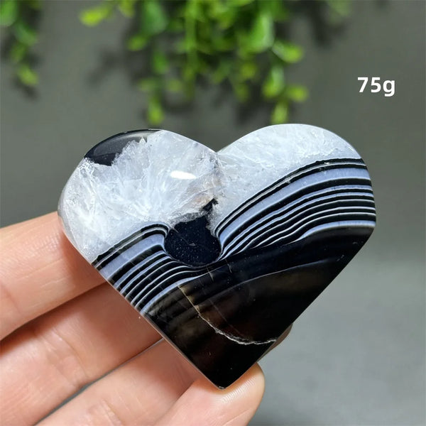 Black Agate Heart-ToShay.org