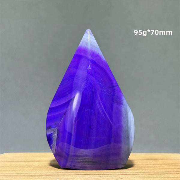 Purple Agate Torch-ToShay.org