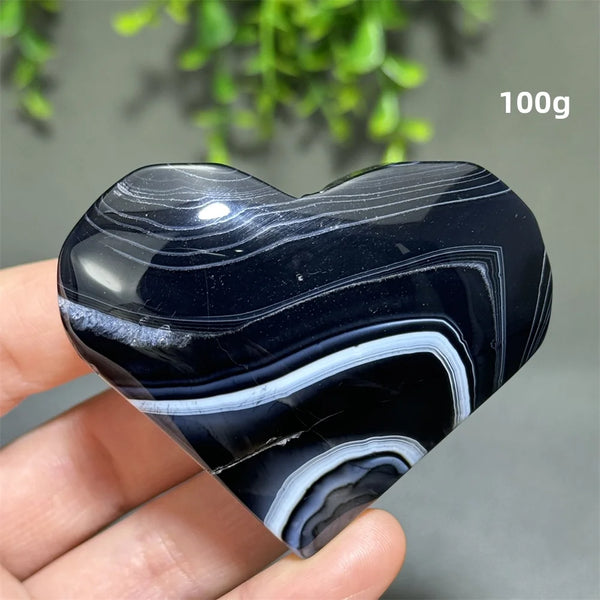 Black Agate Heart-ToShay.org