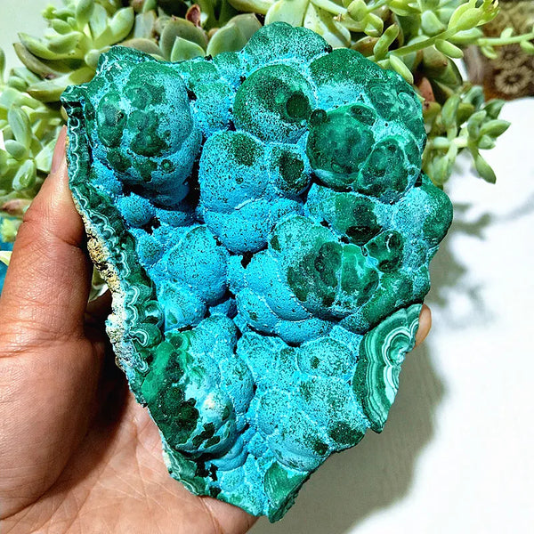 Blue Chrysocolla Crystal-ToShay.org