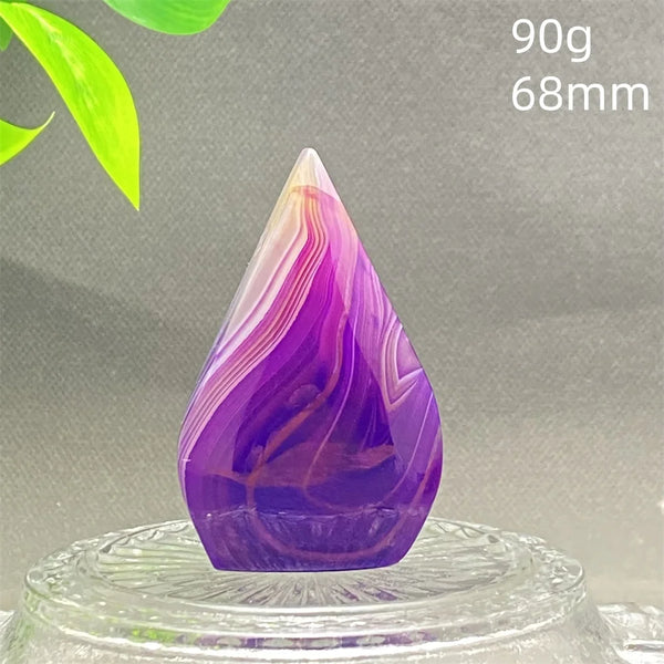 Purple Agate Flame-ToShay.org