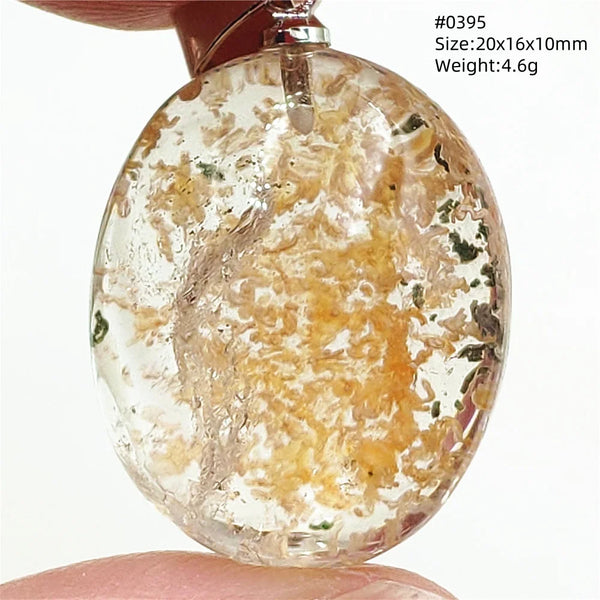 Green Phantom Quartz Pendant-ToShay.org