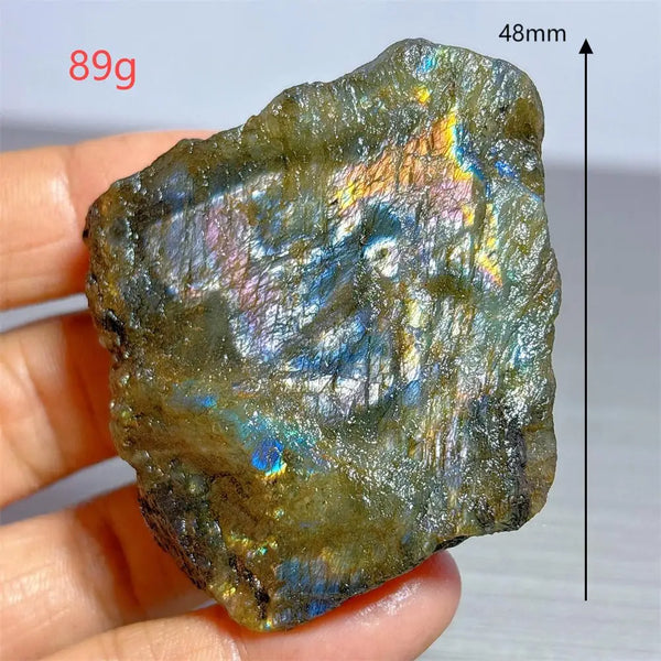 Blue Rainbow Labradorite Crystal-ToShay.org