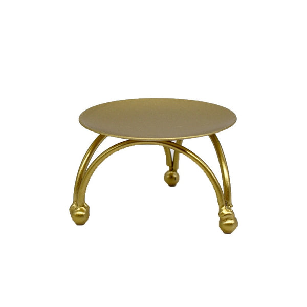 Gold Plate Candle Holders-ToShay.org