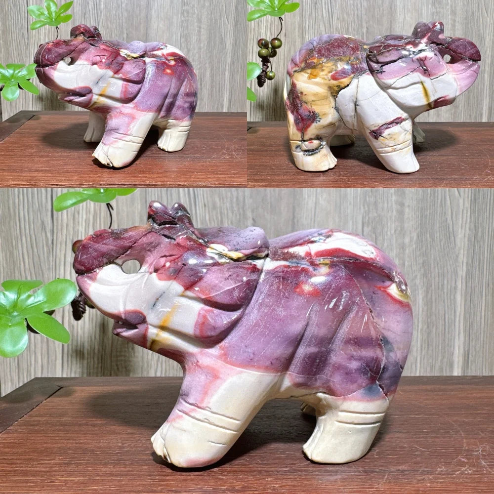 Purple Mookaite Elephant-ToShay.org