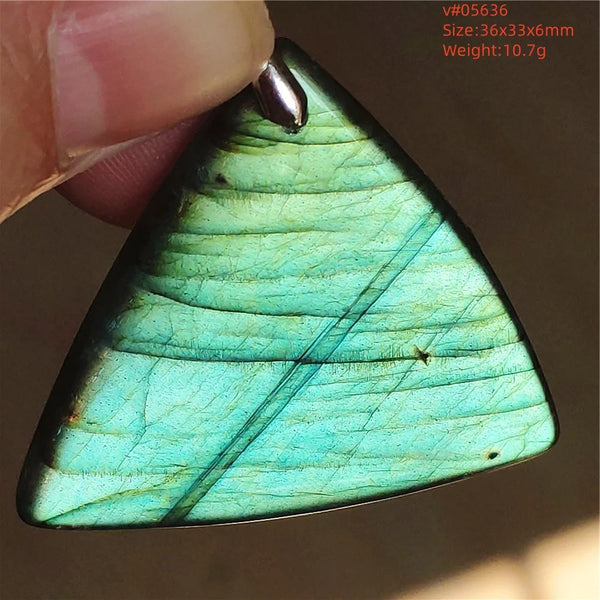 Blue Purple Labradorite Pendant-ToShay.org