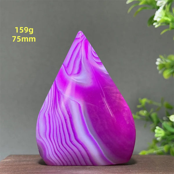Purple Agate Torch-ToShay.org
