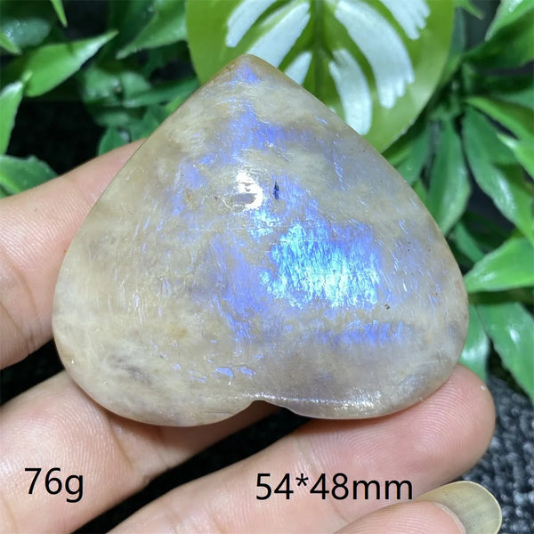 Blue Moonstone Heart-ToShay.org