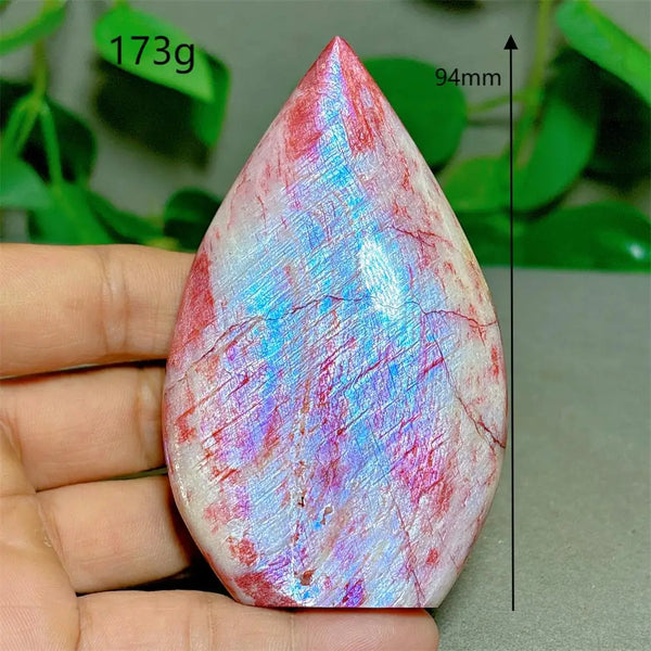 Red Moonstone Crystal Flame-ToShay.org