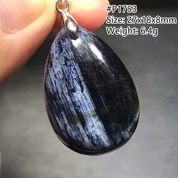 Blue Pietersite Pendant-ToShay.org
