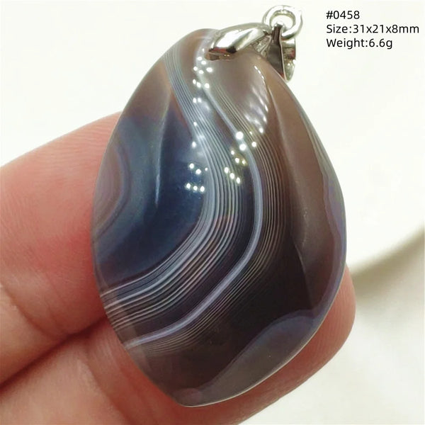 Black Red Agate Pendant-ToShay.org