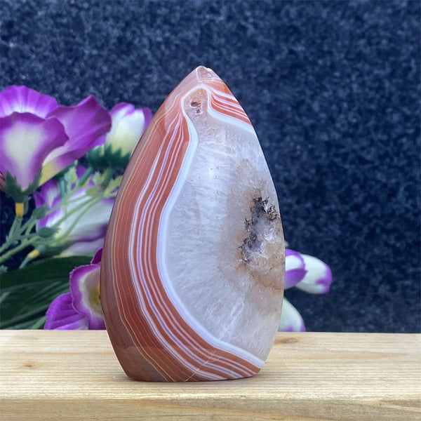 Red Lace Agate Flame-ToShay.org