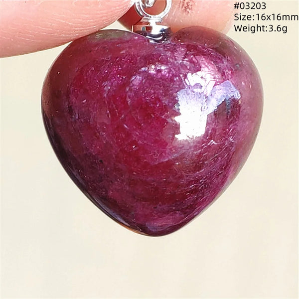 Red Ruby Zoisite Pendant-ToShay.org