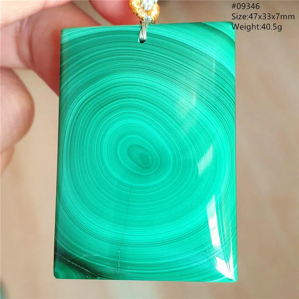 Green Malachite Chrysocolla Pendant-ToShay.org