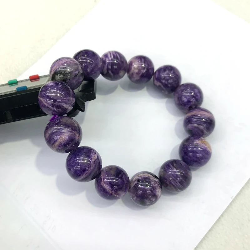 Purple Charoite Bracelet-ToShay.org