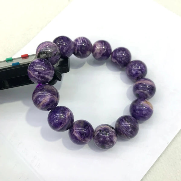 Purple Charoite Bracelet-ToShay.org