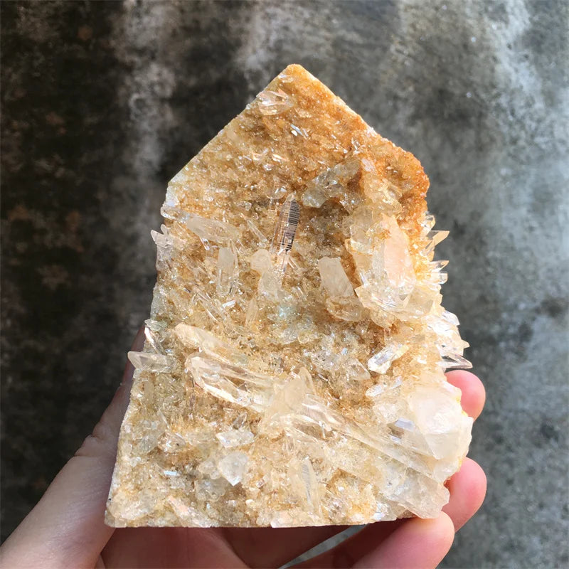 Clear Crystal Cluster Tower-ToShay.org