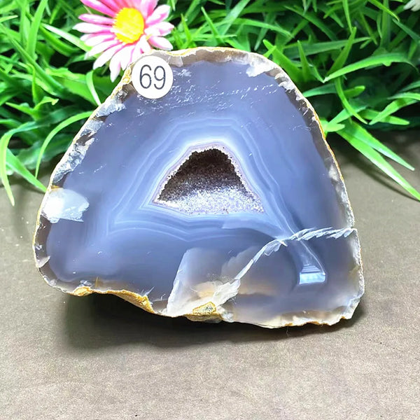 Blue Agate Geode-ToShay.org